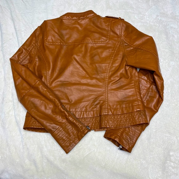 Faux Leather Jacket - Picture 4 of 4